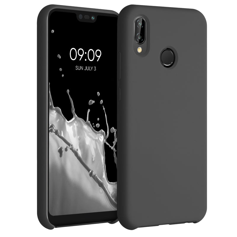 kwmobile Phone Case for Huawei P20 Lite - Silicone Case - Wireless Charging - Protective Cover