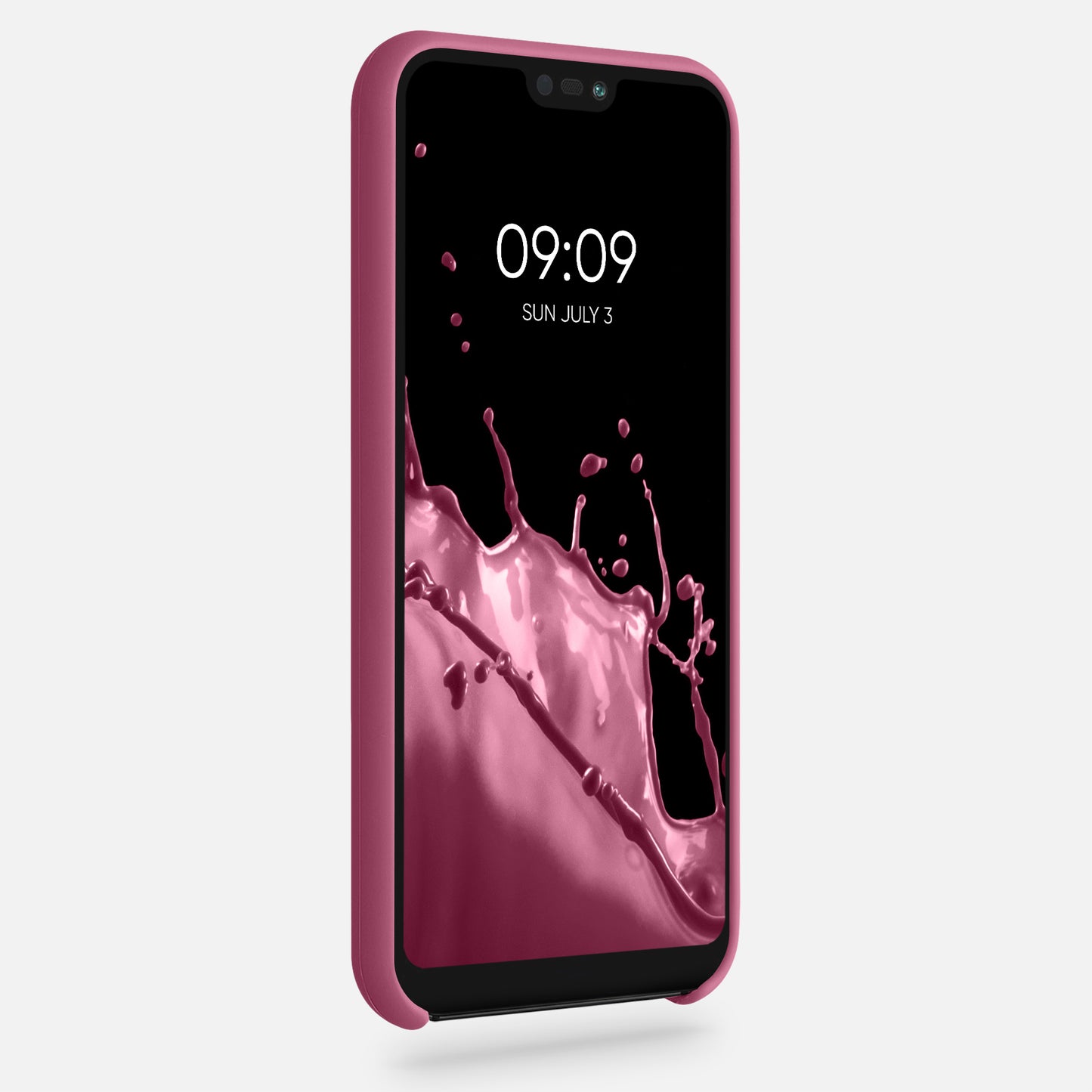 kwmobile Phone Case for Huawei P20 Lite - Silicone Case - Wireless Charging - Protective Cover