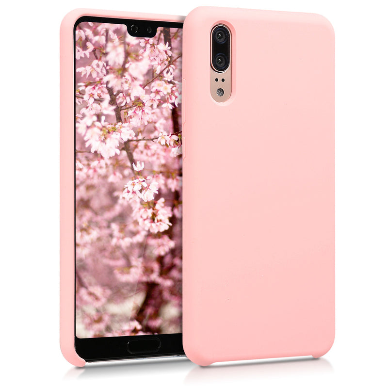 kwmobile Phone Case for Huawei P20 Case - Silicone - Wireless Charging - Protective Cover
