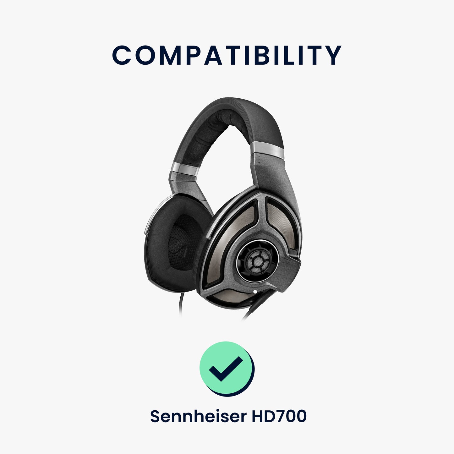kwmobile Ear Pads for Sennheiser HD700 Earpads Replacement Ear Pads Headphone Replacement Parts Headphone Replacement Pads Over Ear Headphones