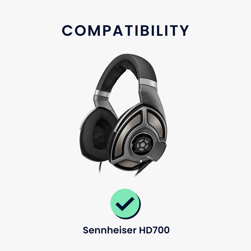 kwmobile Ear Pads for Sennheiser HD700 Earpads Replacement Ear Pads Headphone Replacement Parts Headphone Replacement Pads Over Ear Headphones