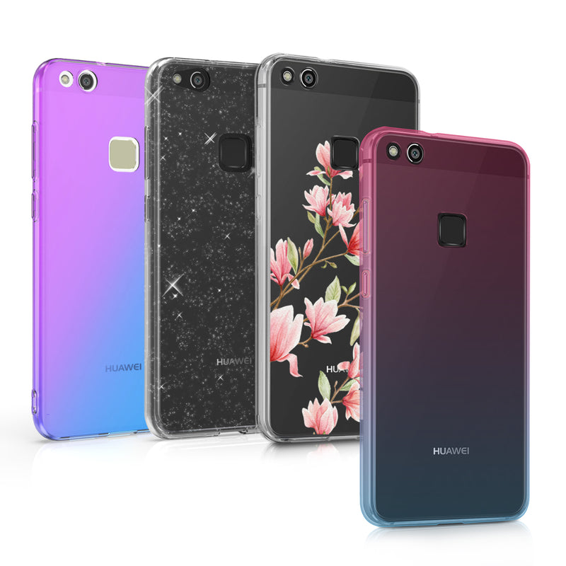kwmobile Case Compatible with Huawei P10 Lite - Phone Cover - Transparent