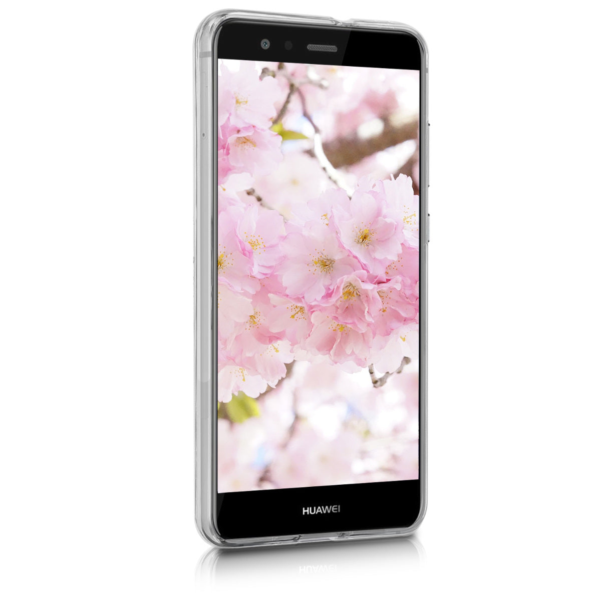 kwmobile Case Compatible with Huawei P10 Lite - Phone Cover - Transparent