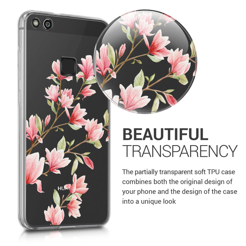 kwmobile Case Compatible with Huawei P10 Lite - Phone Cover - Transparent