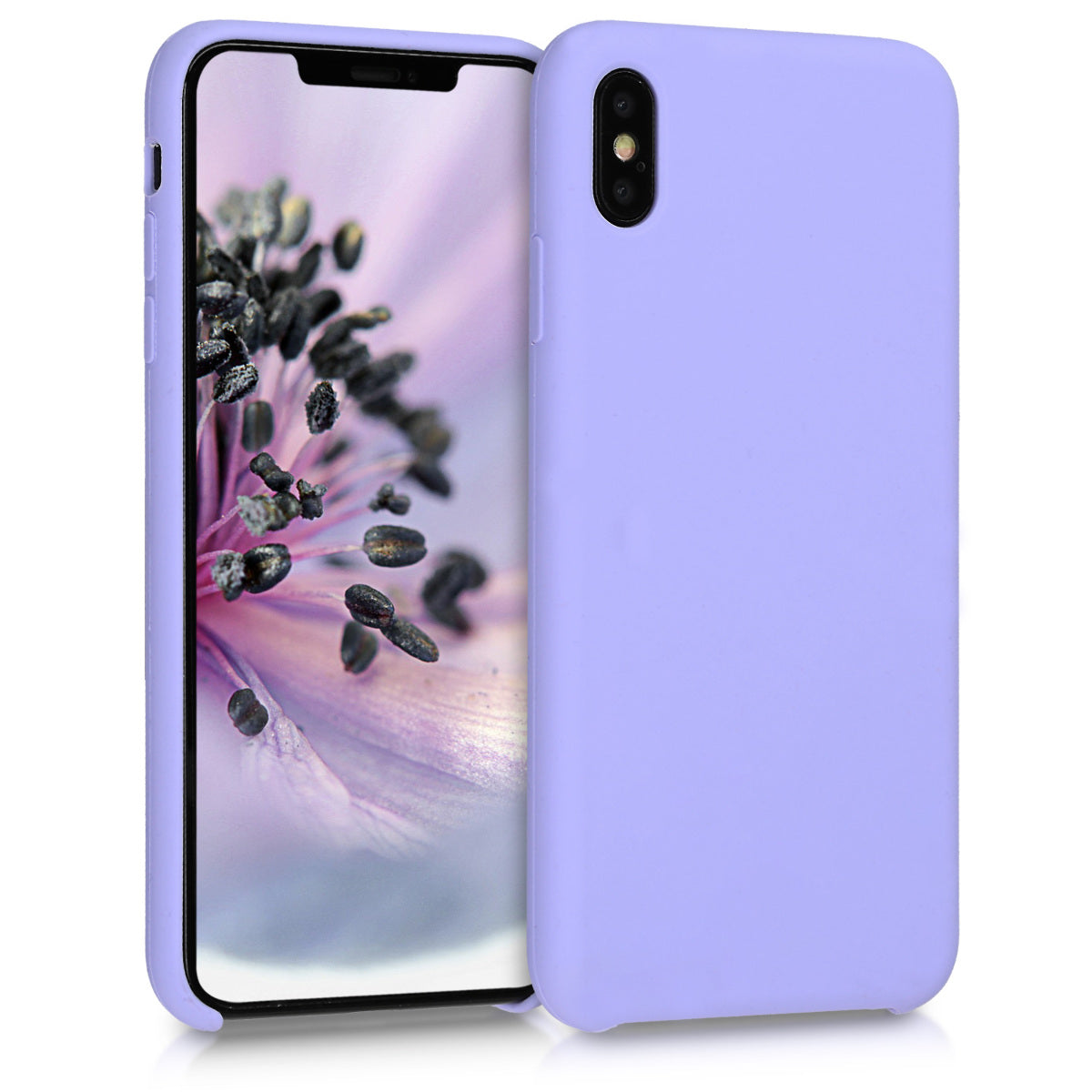 kwmobile Phone Case for Apple iPhone XS Max - Silicone Case - Wireless Charging - Protective Cover