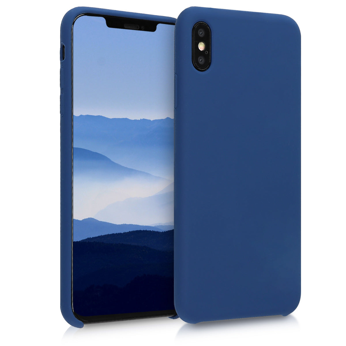 kwmobile Phone Case for Apple iPhone XS Max - Silicone Case - Wireless Charging - Protective Cover