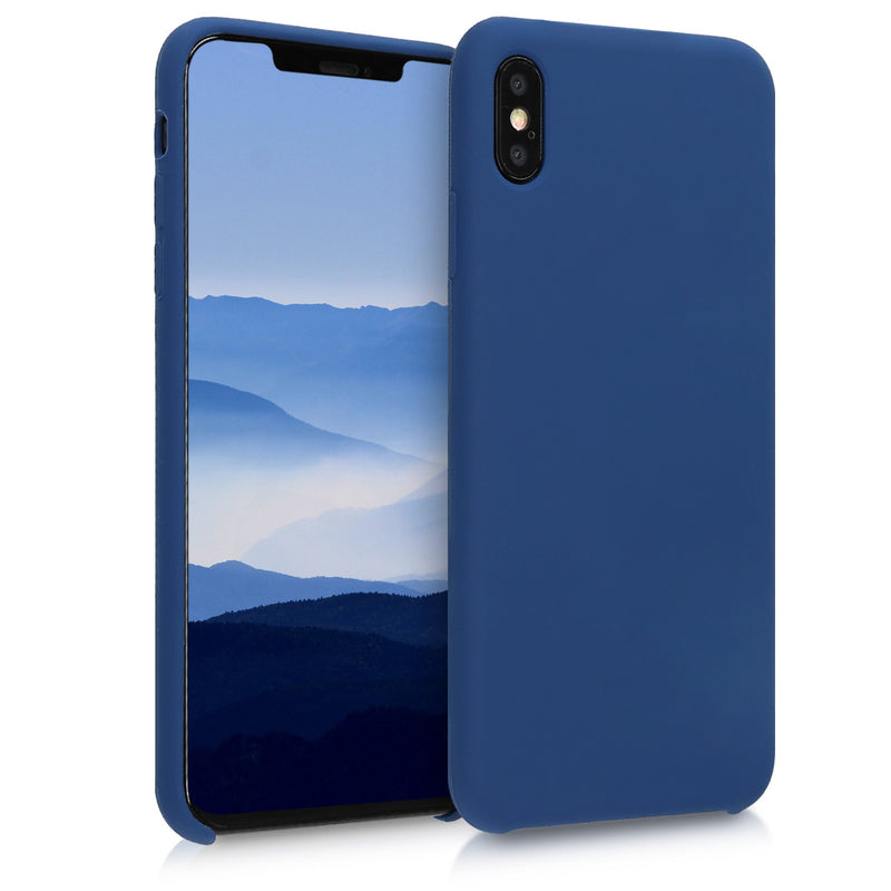 kwmobile Phone Case for Apple iPhone XS Max - Silicone Case - Wireless Charging - Protective Cover