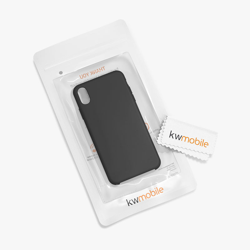 kwmobile Phone Case for Apple iPhone XR Case - Silicone - Wireless Charging - Protective Cover