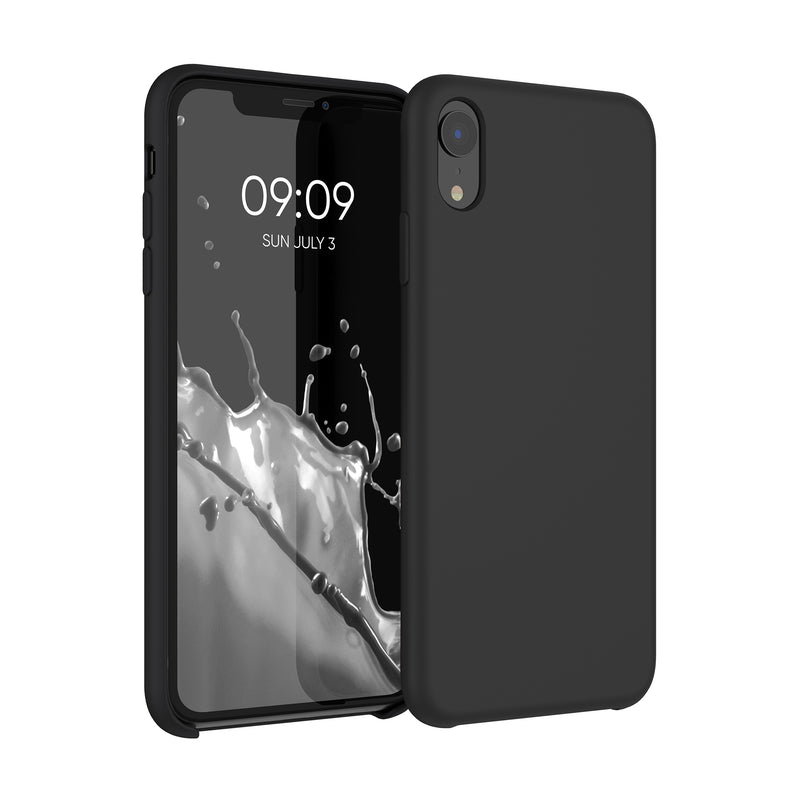 kwmobile Phone Case for Apple iPhone XR Case - Silicone - Wireless Charging - Protective Cover