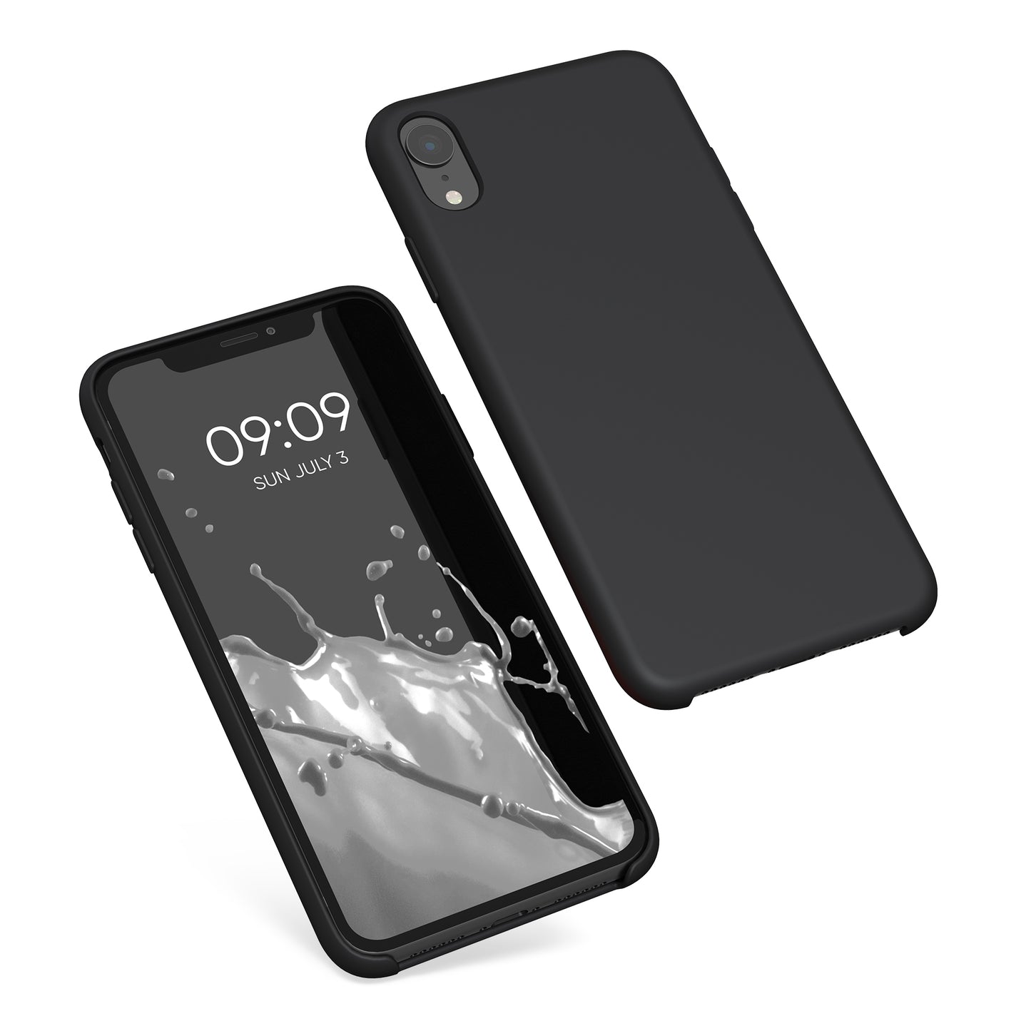 kwmobile Phone Case for Apple iPhone XR Case - Silicone - Wireless Charging - Protective Cover