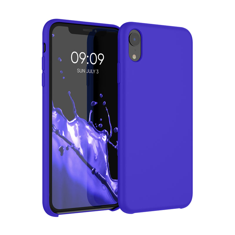 kwmobile Phone Case for Apple iPhone XR Case - Silicone - Wireless Charging - Protective Cover