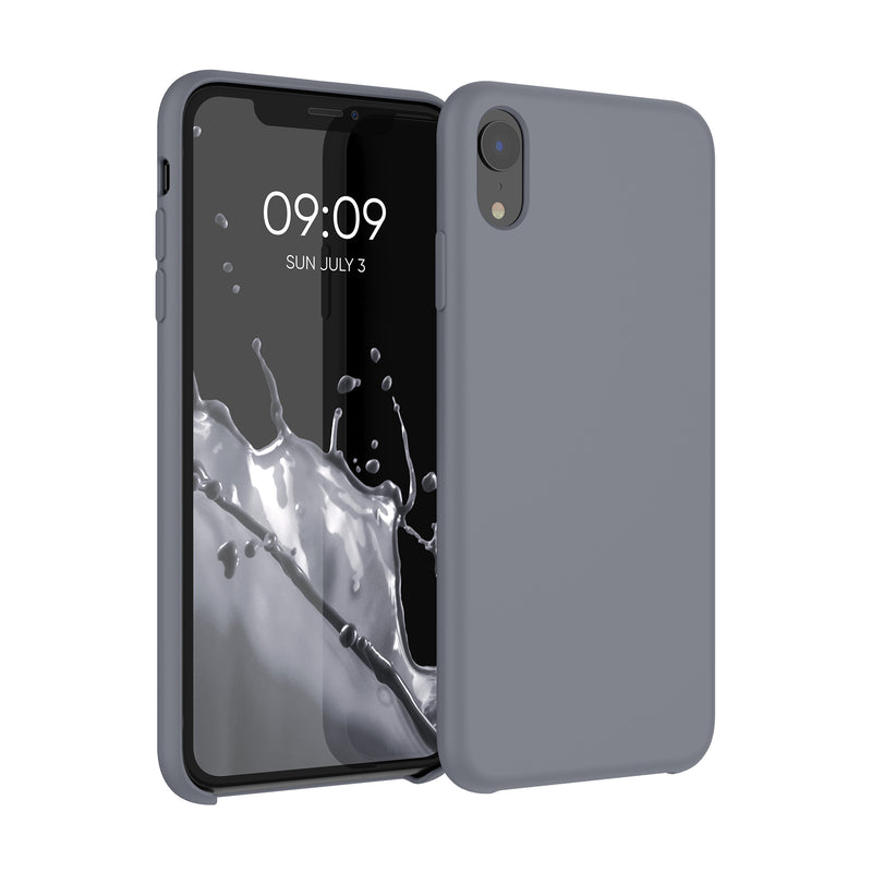 kwmobile Phone Case for Apple iPhone XR Case - Silicone - Wireless Charging - Protective Cover
