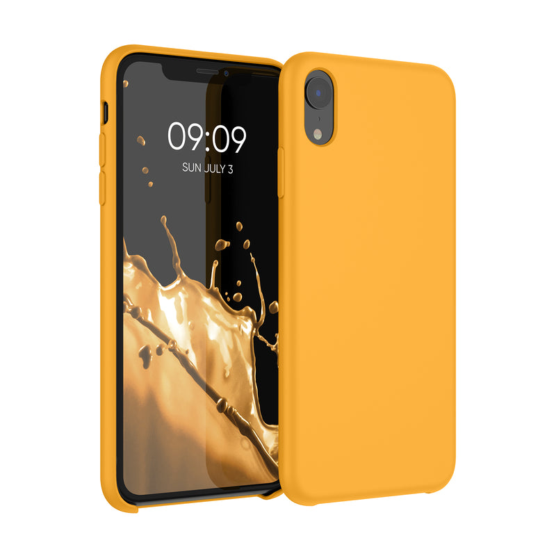 kwmobile Phone Case for Apple iPhone XR Case - Silicone - Wireless Charging - Protective Cover