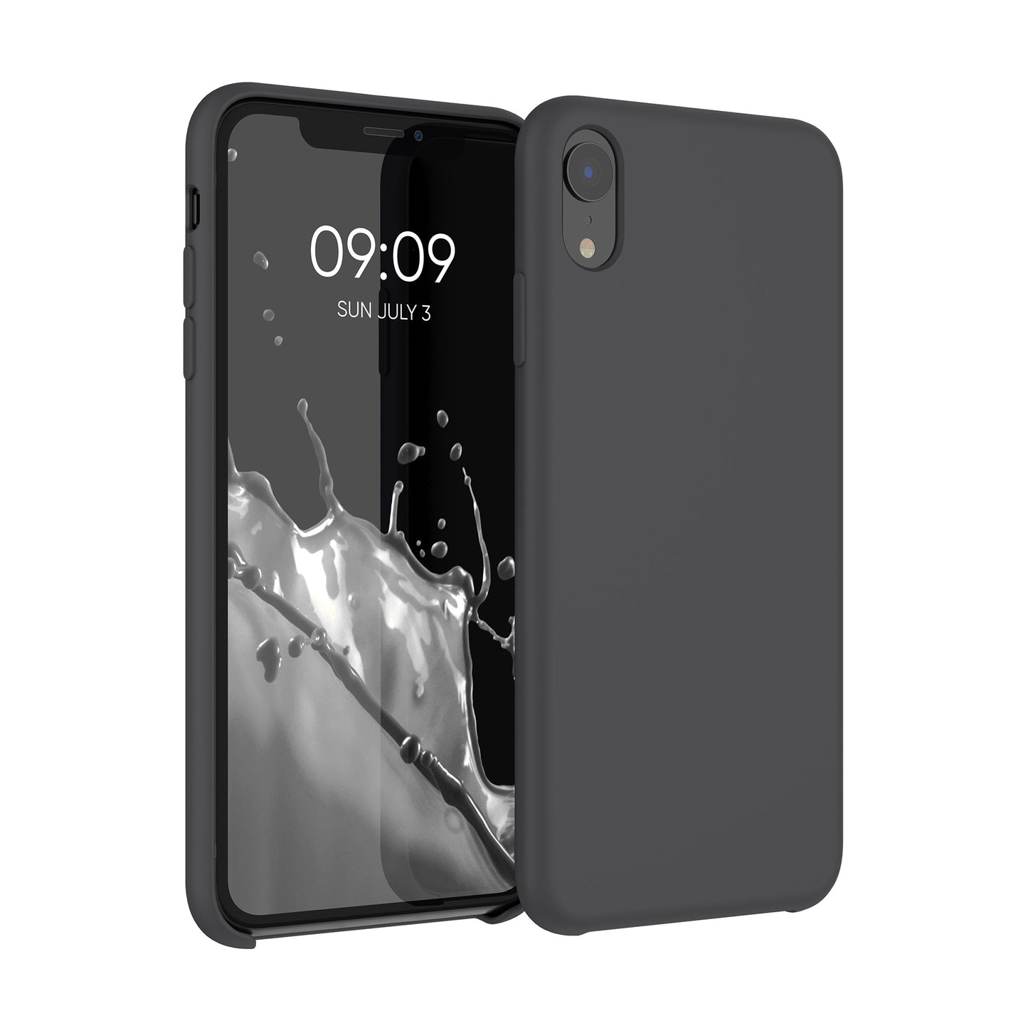 kwmobile Phone Case for Apple iPhone XR Case - Silicone - Wireless Charging - Protective Cover