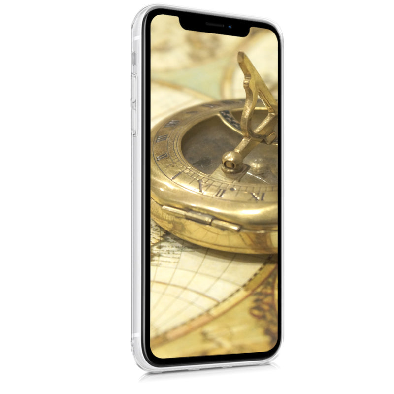 kwmobile Case compatible with Apple iPhone XR - Silicone transparent cover