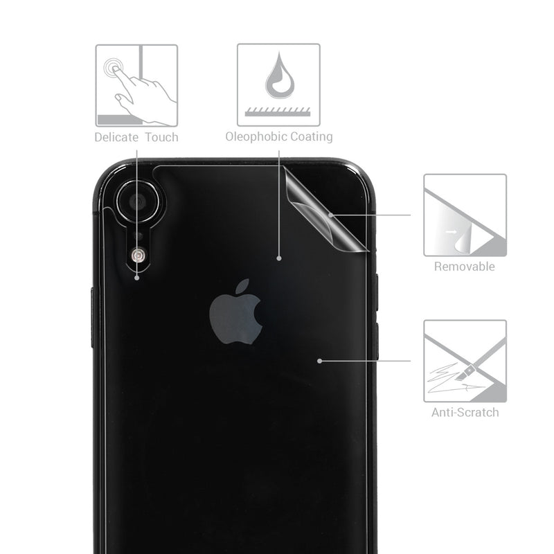Protective Film Back compatible with Apple iPhone XR