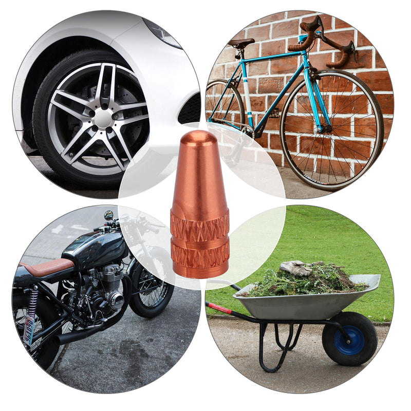 kwmobile Bicycle Valve Caps Cover Bicycle Valve Presta Valve Caps Mountain Bike Wheel Valve Covers