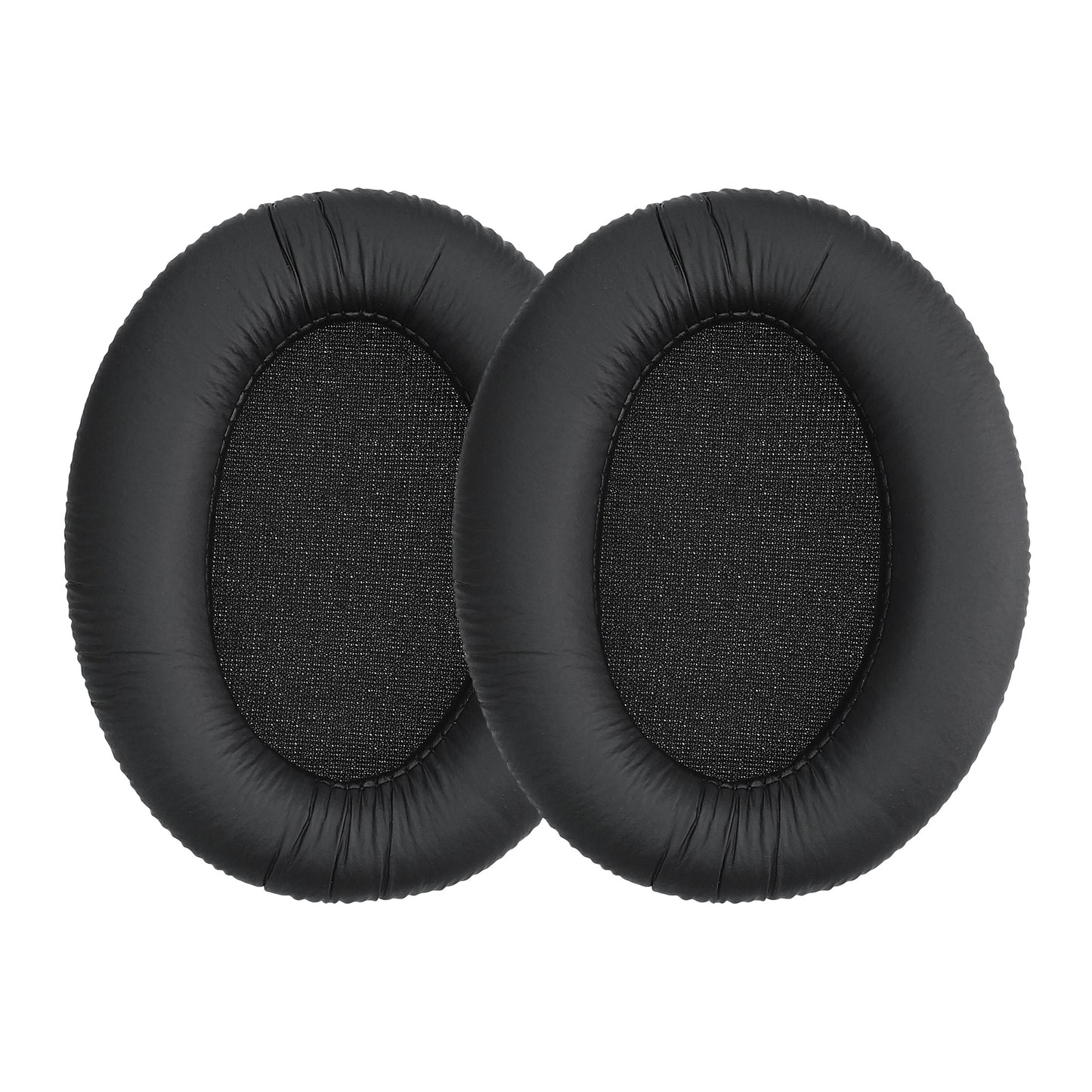 kwmobile 2x Ohr Polster für Sennheiser HD201 / HD206 / HD180 / HD200 Pro Ohrpolster - Ersatz Ohrpolster - Kopfhörer Ersatzteile - Kopfhörer Ersatzpolster für Over Ear Headphones Schwarz  