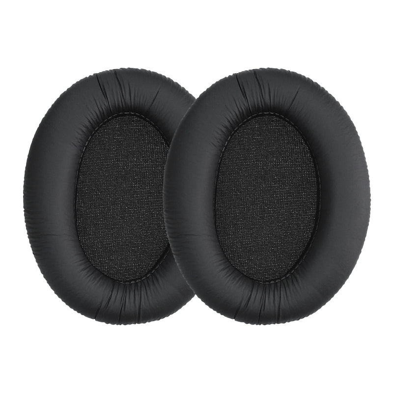 kwmobile 2x Ohr Polster für Sennheiser HD201 / HD206 / HD180 / HD200 Pro Ohrpolster - Ersatz Ohrpolster - Kopfhörer Ersatzteile - Kopfhörer Ersatzpolster für Over Ear Headphones Schwarz  