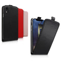 kwmobile Schutzhülle kompatibel mit Apple iPhone XR - Hülle Handy - Flip Case Handyhülle Schwarz Schwarz  
