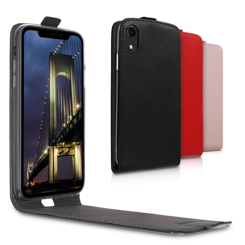 kwmobile Protective Case Compatible with Apple iPhone XR - Flip Cover