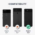 kwmobile Phone Case for Google Pixel 3 Protective Cover