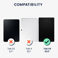 kwmobile Case Compatible with Samsung Galaxy Tab S4 10.5 Case - Tablet Cover