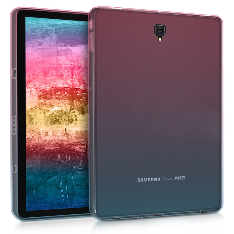 kwmobile Protective Case compatible with Samsung Galaxy Tab S4 10.5 - Silicone Case - Tablet Cover Case