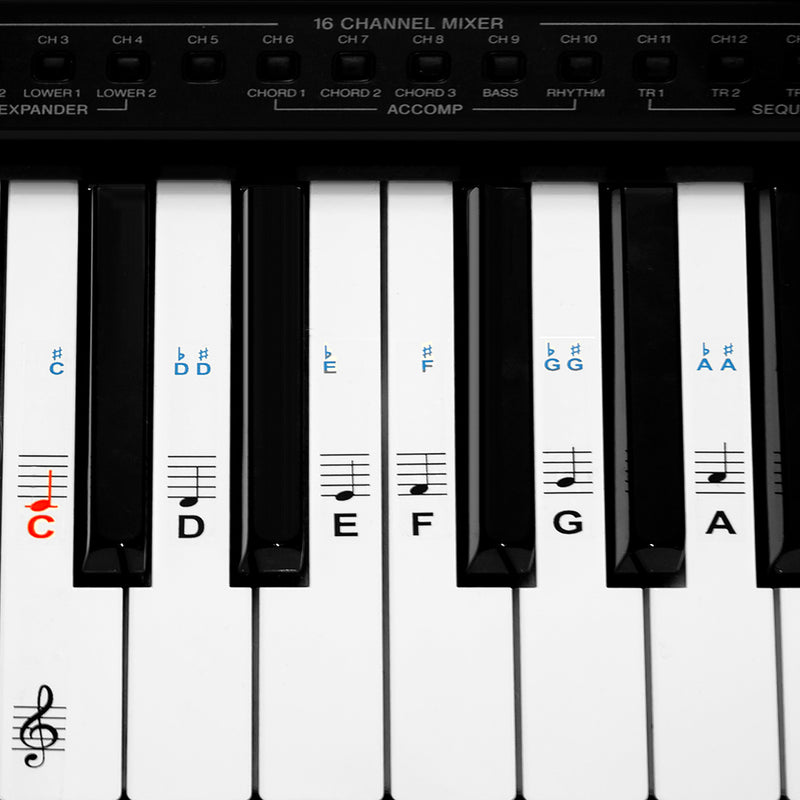 Piano Note Stickers