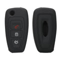 kwmobile Car Key Cover Compatible with Ford 3-Button Folding Car Key