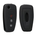 kwmobile Car Key Cover Compatible with Ford 3-Button Folding Car Key