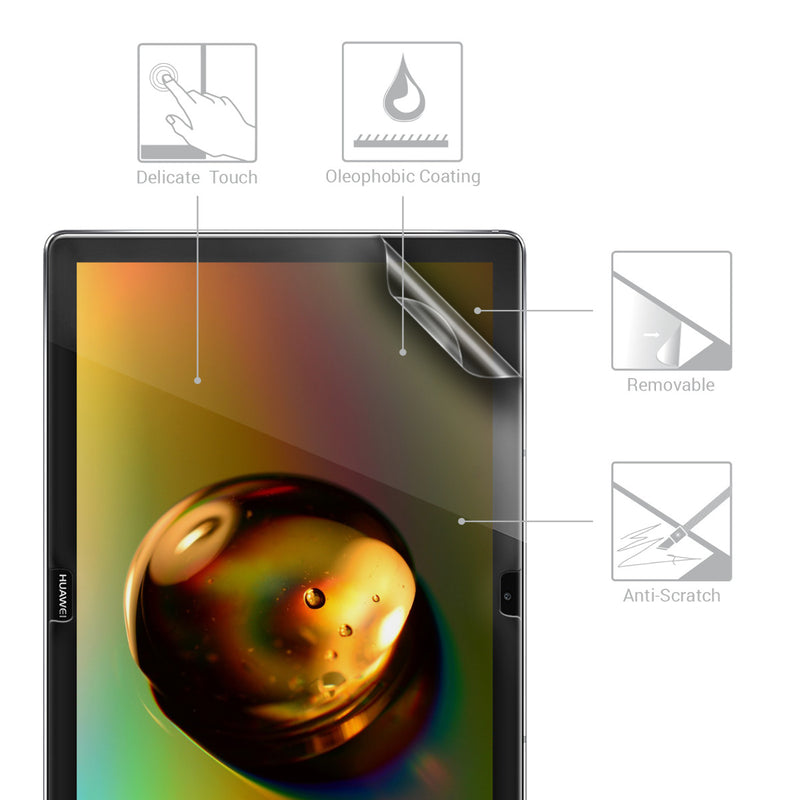 2x Film compatible with Huawei MediaPad M5 Lite 10