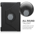 kwmobile Protective Case Compatible with Huawei MediaPad M5 Lite 10 - 360° Tablet Cover Case