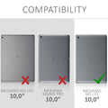 kwmobile Protective Case Compatible with Huawei MediaPad M5 Lite 10 - 360° Tablet Cover Case