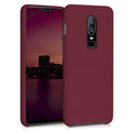 kwmobile Cell Phone Case for OnePlus 6 Case - Silicone - Wireless Charging - Protective Cover