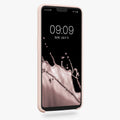 kwmobile Cell Phone Case for OnePlus 6 Case - Silicone - Wireless Charging - Protective Cover
