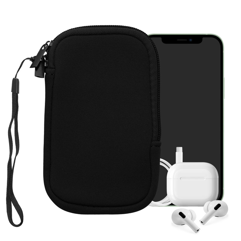 kwmobile Phone Pouch for Smartphones - 4.5" - Phone Bag 14.4 x 8.3 cm Inner Dimensions
