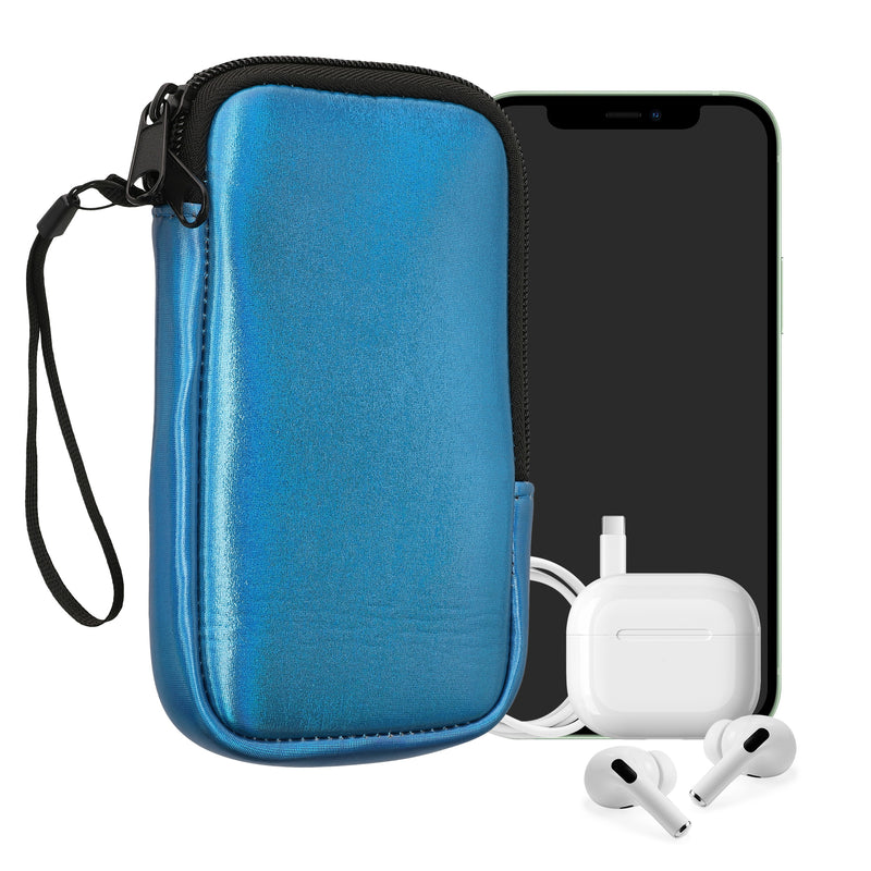 kwmobile Phone Pouch for Smartphones - 4.5" - Phone Bag 14.4 x 8.3 cm Inner Dimensions