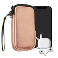 kwmobile Phone Pouch for Smartphones - 4.5" - Phone Bag 14.4 x 8.3 cm Inner Dimensions
