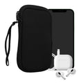kwmobile Phone Pouch for Smartphones - 4.5" - Phone Bag 14.4 x 8.3 cm Inner Dimensions