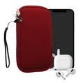 kwmobile Phone Pouch for Smartphones - 4.5" - Phone Bag 14.4 x 8.3 cm Inner Dimensions