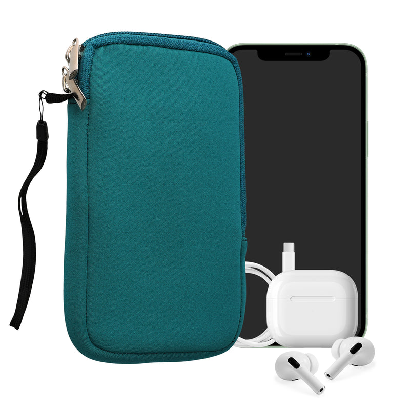 kwmobile Phone Pouch for Smartphones - 4.5" - Phone Bag 14.4 x 8.3 cm Inner Dimensions