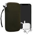 kwmobile Phone Pouch for Smartphones - 4.5" - Phone Bag 14.4 x 8.3 cm Inner Dimensions