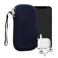 kwmobile Phone Pouch for Smartphones - 4.5" - Phone Bag 14.4 x 8.3 cm Inner Dimensions