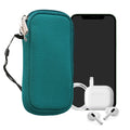 kwmobile Phone Pouch for Smartphones - 4.5" - Phone Bag 14.4 x 8.3 cm Inner Dimensions