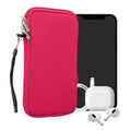 kwmobile Phone Pouch for Smartphones - 4.5" - Phone Bag 14.4 x 8.3 cm Inner Dimensions