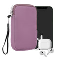 kwmobile Phone Pouch for Smartphones - 4.5" - Phone Bag 14.4 x 8.3 cm Inner Dimensions