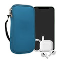 kwmobile Phone Pouch for Smartphones - 4.5" - Phone Bag 14.4 x 8.3 cm Inner Dimensions
