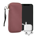 kwmobile Phone Pouch for Smartphones - 4.5" - Phone Bag 14.4 x 8.3 cm Inner Dimensions