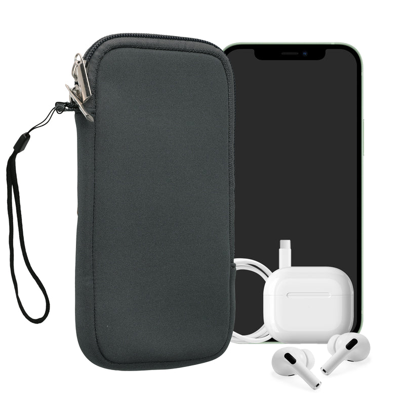 kwmobile Phone Pouch for Smartphones - 4.5" - Phone Bag 14.4 x 8.3 cm Inner Dimensions